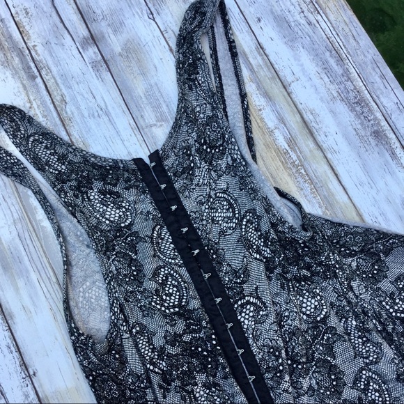 Tank Tunic Material Girl Corset Style - Picture 1 of 5